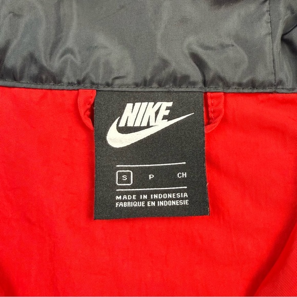 Nike Air Mens Woven Anorak Jacket Sz Small 1/4 Zip Pullover Color Block C7 - Picture 3 of 8